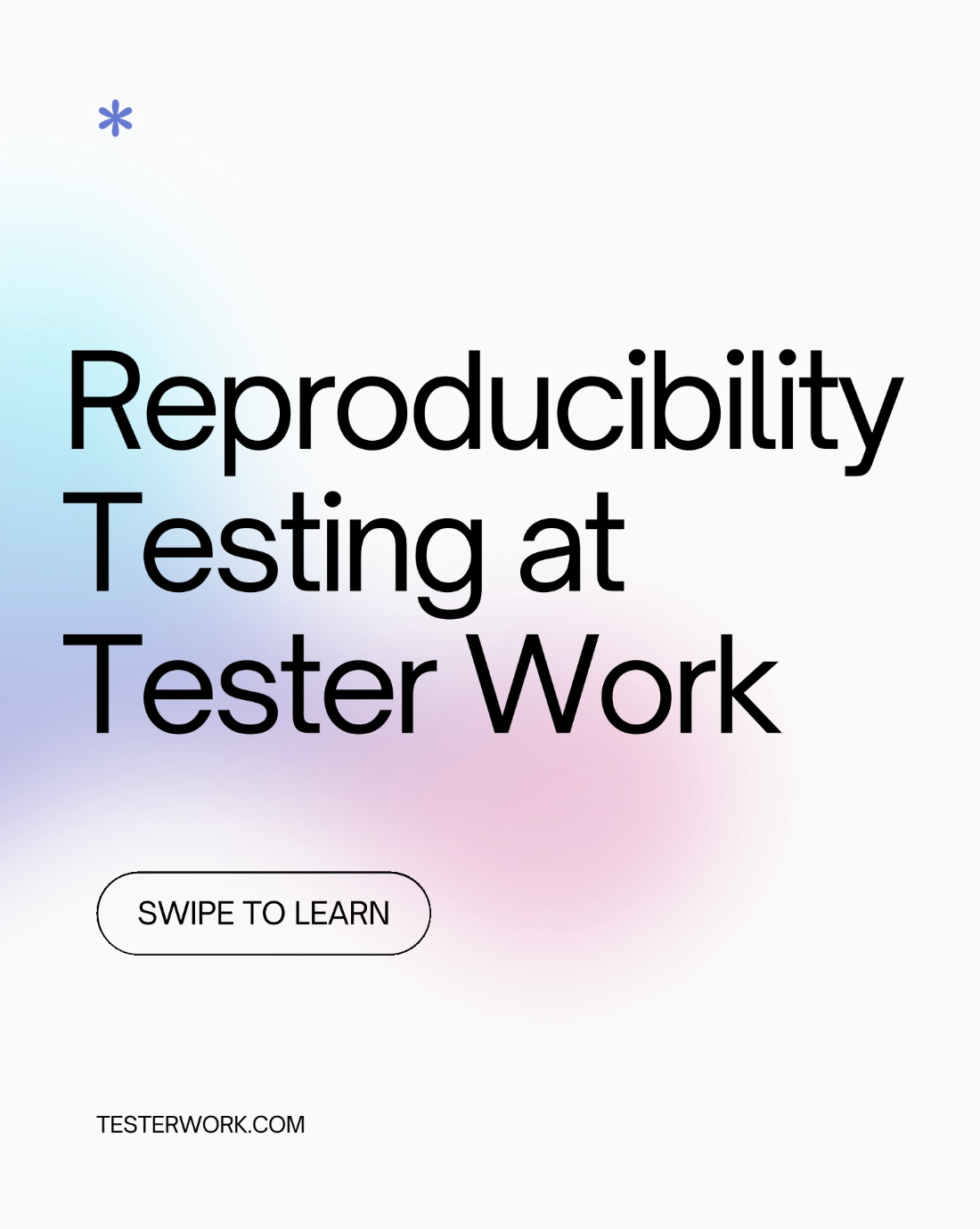 Reproducibility in Testing