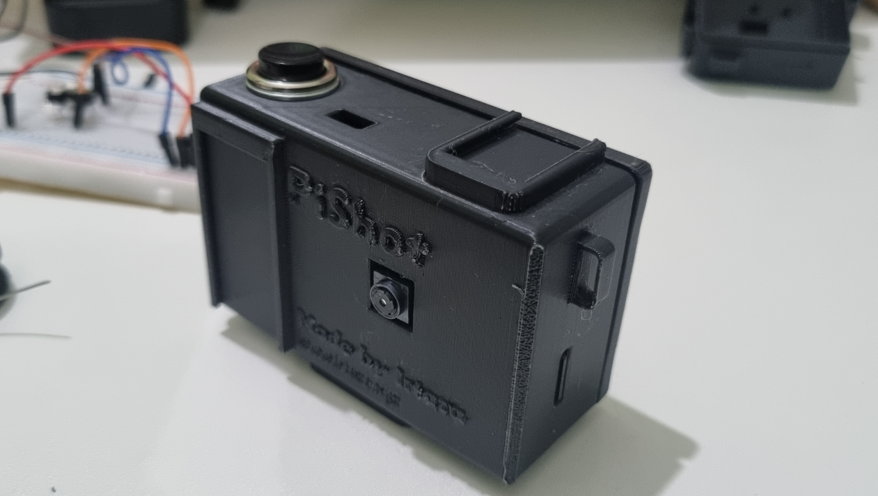 Completed PiShot camera