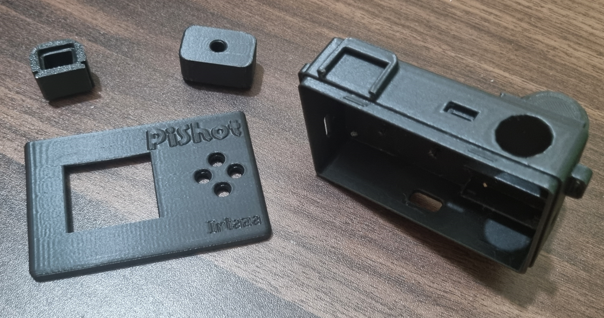 First printed case parts